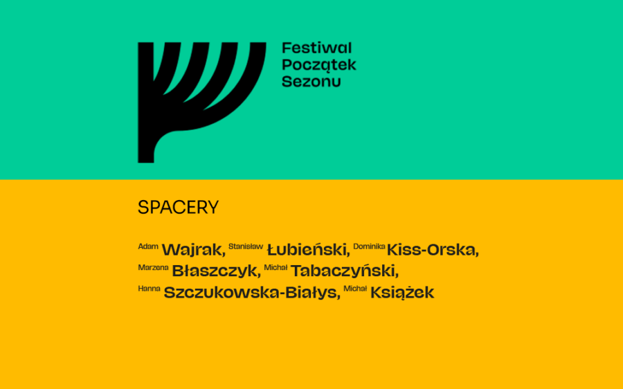 Festiwal Początek Sezonu: Spacer do parku Centralnego z Marzeną Błaszczyk (stowarzyszenie MODrzew)