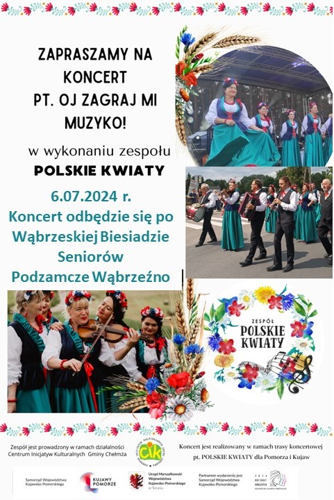 Koncert zespołu „Polskie Kwiaty”