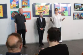 Paweł Sobierajski i jego barwne obrazy