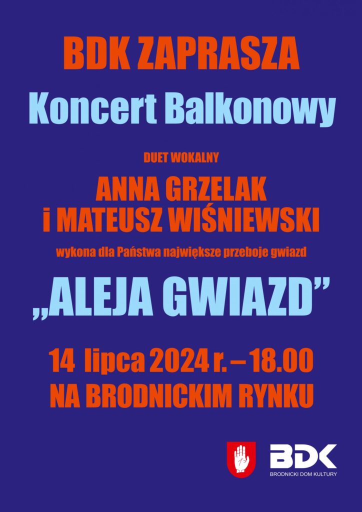 KONCERT BALKONOWY - ALEJA GWIAZD