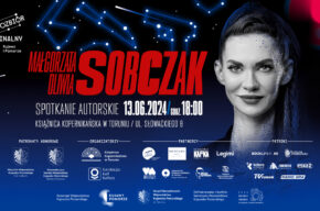 13 CZERWCA: Spotkanie z Małgorzatą Oliwią Sobczak | Gwiazdozbiór Kryminalny Kujawy i Pomorze