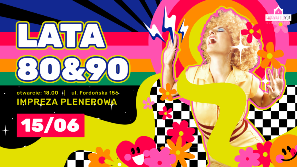 Lata 80 & 90 na PATIO!