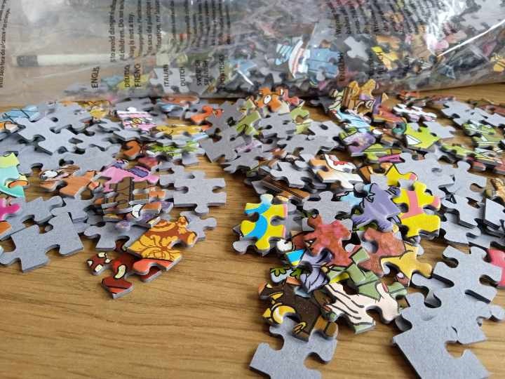 Konkurs układania puzzli na czas