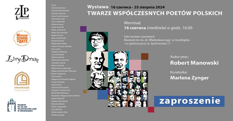 Twarze współczesnych poetów polskich – finisaż