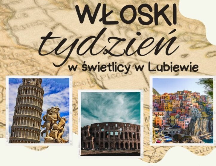 Włoski tydzień w świetlicy w Lubiewie