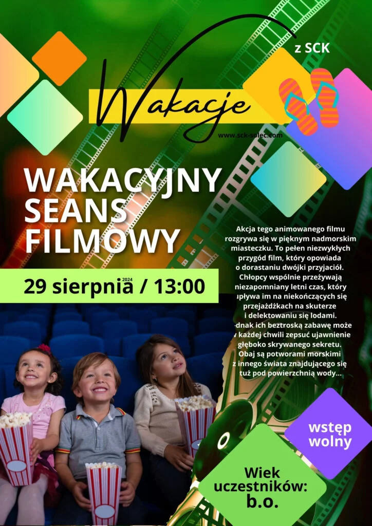 Wakacje z SCK – 29.08.2024