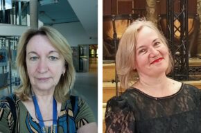 Literatura w Centrum: Lucyna Siemińska i Switłana Pobereżniuk, „Pod niebem nie zawsze pogodnym” – spotkanie poetycko-muzyczne
