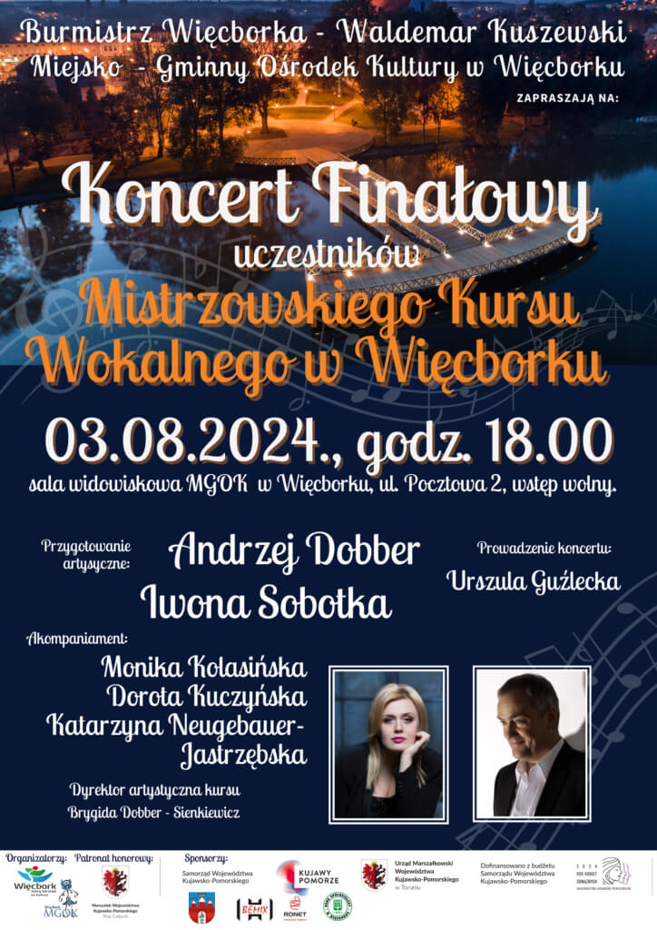 MISTRZOWSKI KURS WOKALNY – koncert