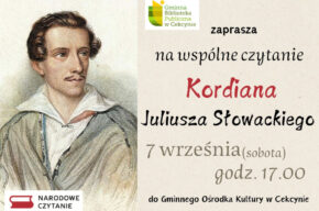 Zapraszamy na Narodowe Czytanie dramatu Juliusza Słowackiego "Kordian"