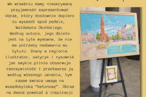 Najnowszy obraz Waldemara Okońskiego a ArtySTYLU