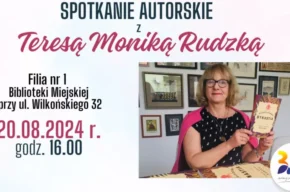 Spotkanie autorskie z Teresa Moniką Rudzką w Filii nr 1