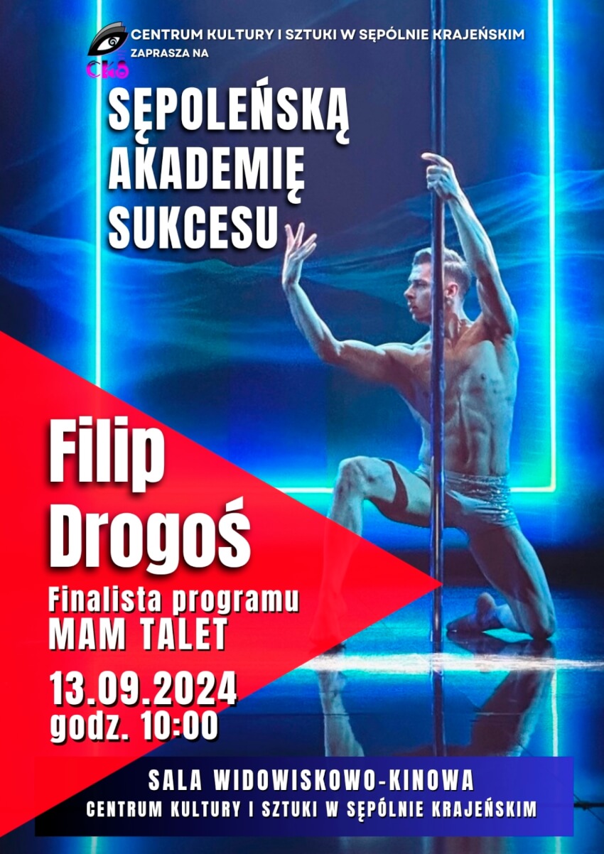 Filip Drogoś – finalista Mam Talent w Sępólnie Krajeńskim