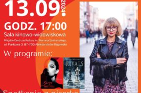 Piątek z sensacją. W kobietach siła. Spotkanie z pisarką Joanną Świątkowską
