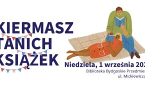 1 WRZEŚNIA: Kiermasz tanich książek