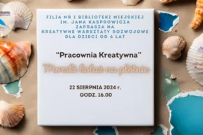 Morski kolaż na płótnie w Filii nr 1