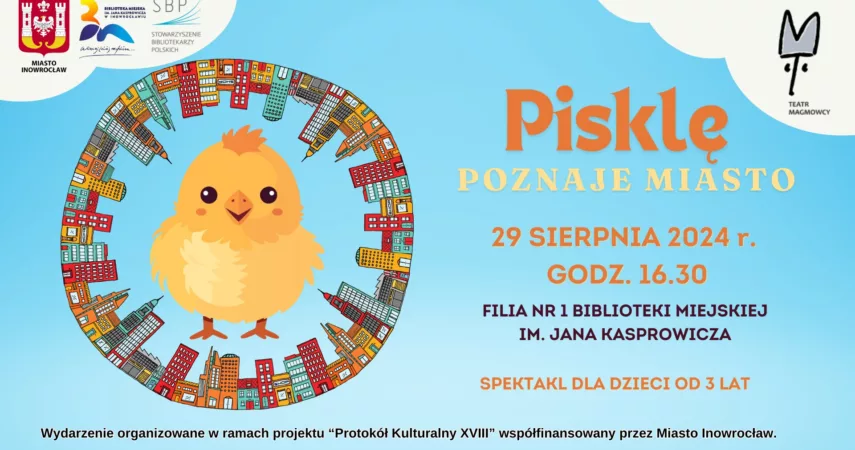 Pisklę poznaje miasto