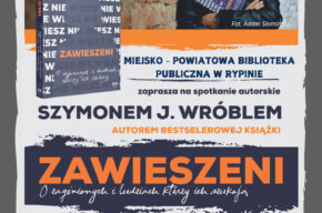 "Zawieszeni. O zaginionych i ludziach, którzy ich szukają" - spotkanie z Szymonem J. Wróblem - 24 września - zapraszamy!