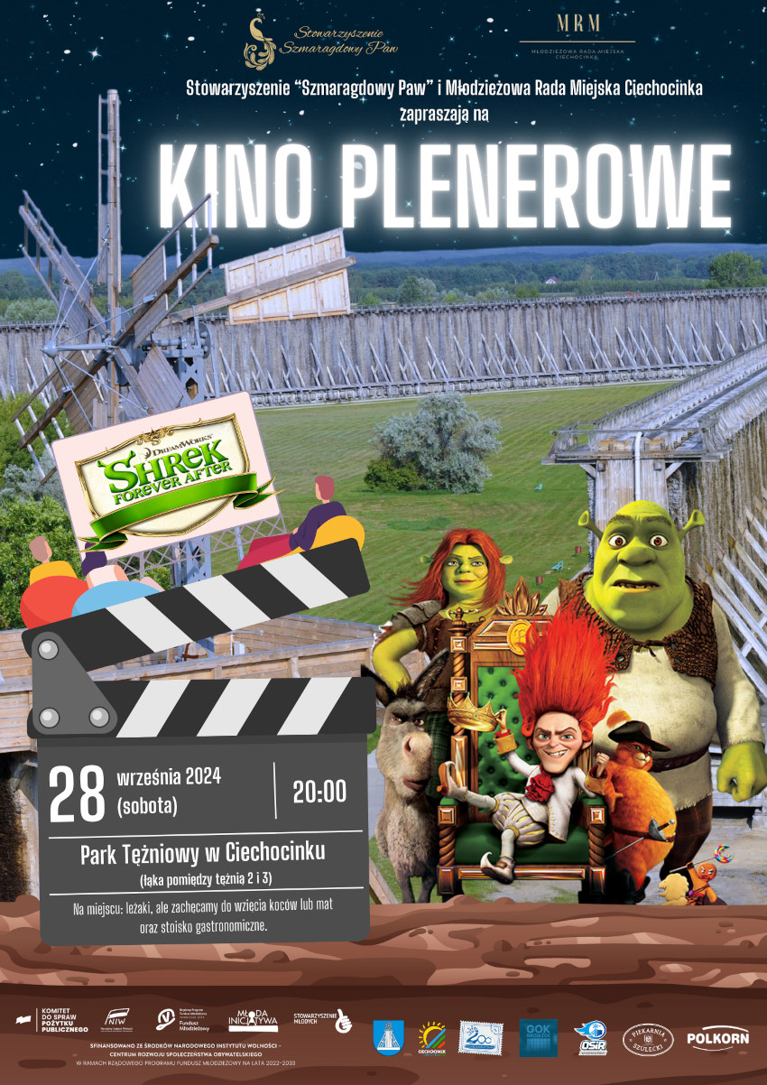 Kino plenerowe “Shrek Forever”