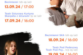 Teatr R. Bezimienni – terminy pierwszych spotkań w roku 2024-2025