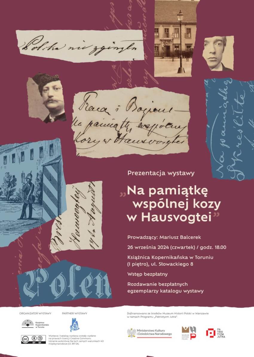 26 WRZEŚNIA: Na pamiątkę wspólnej kozy w Hausvogtei