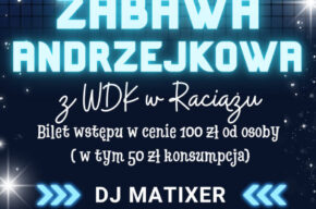 WDK Raciąż: zabawa andrzejkowa