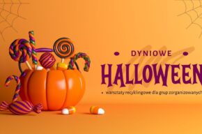 Dyniowe Halloween -  warsztaty recyklingowe dla grup zorganizowanych