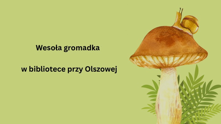 Wesoła gromadka w bibliotece przy Olszowej: Leśne zajęcia dla dzieci