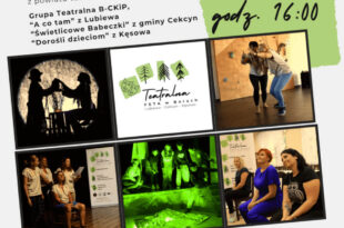 Teatralna FETA w Borach – zapraszamy 24 listopada do Lubiewa!