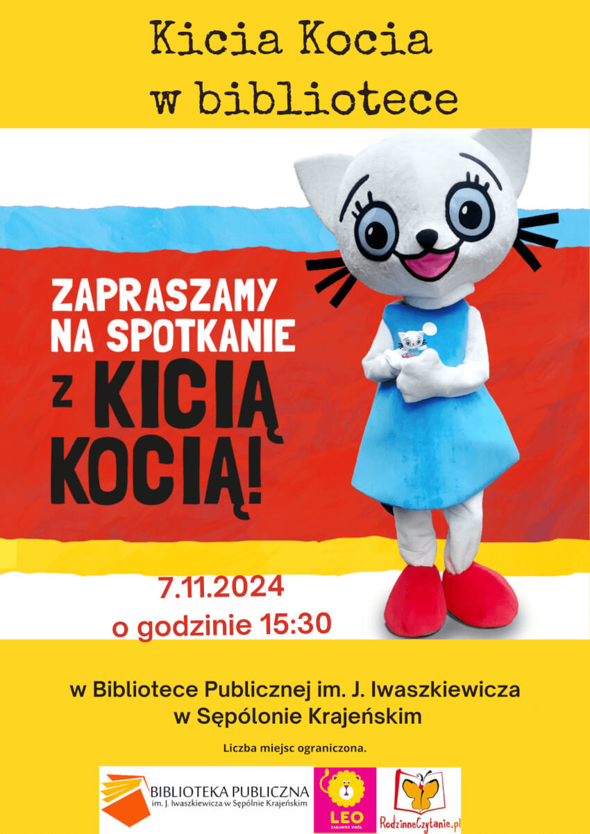 Kicia Kocia w bibliotece