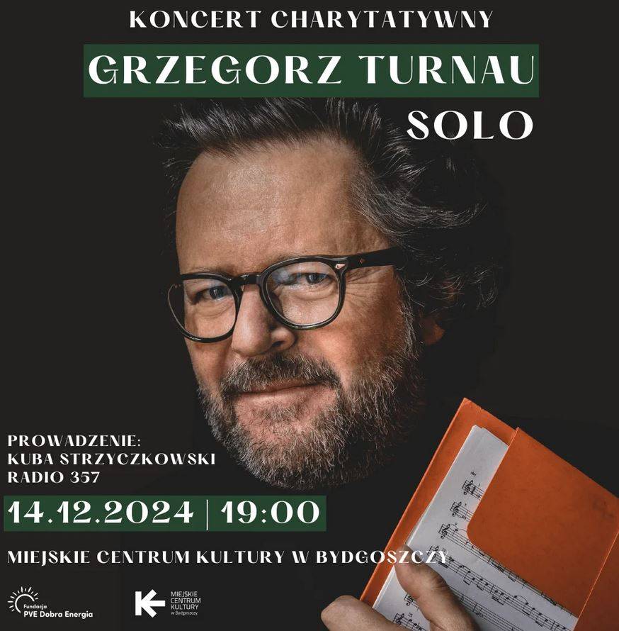 Grzegorz Turnau SOLO - koncert charytatywny