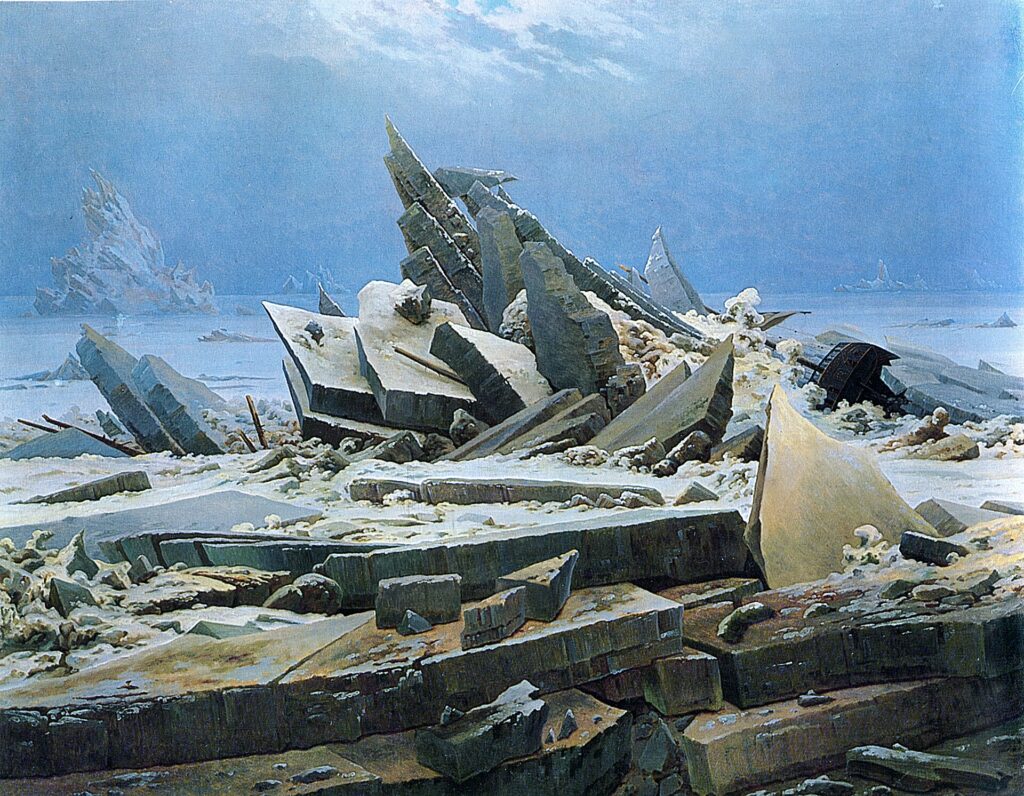 Caspar David Friedrich - Morze Lodu | DKJO!