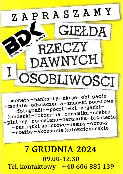 GIEŁDA RZECZY DAWNYCH