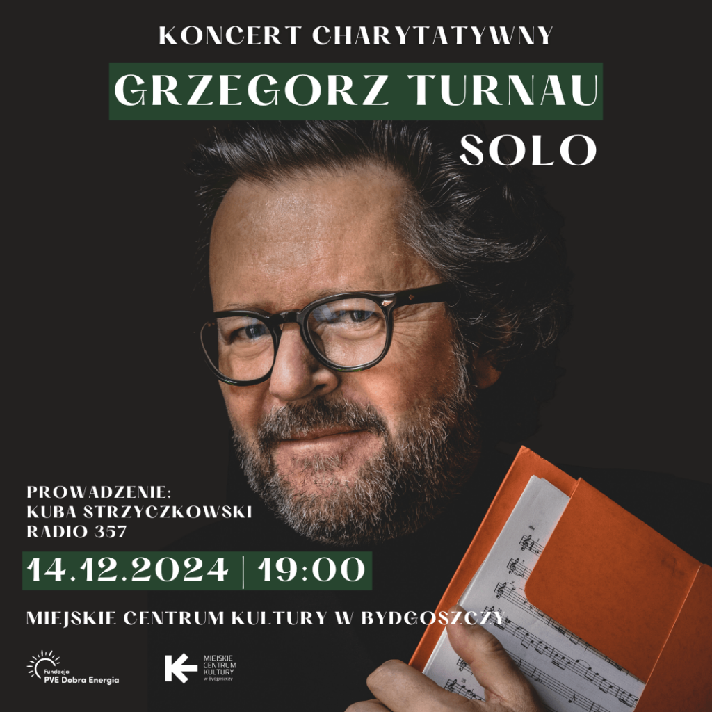 Grzegorz Turnau SOLO – koncert charytatywny