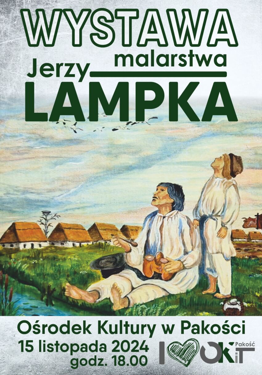 Zapraszamy na wernisaż malarstwa Jerzego Lampki