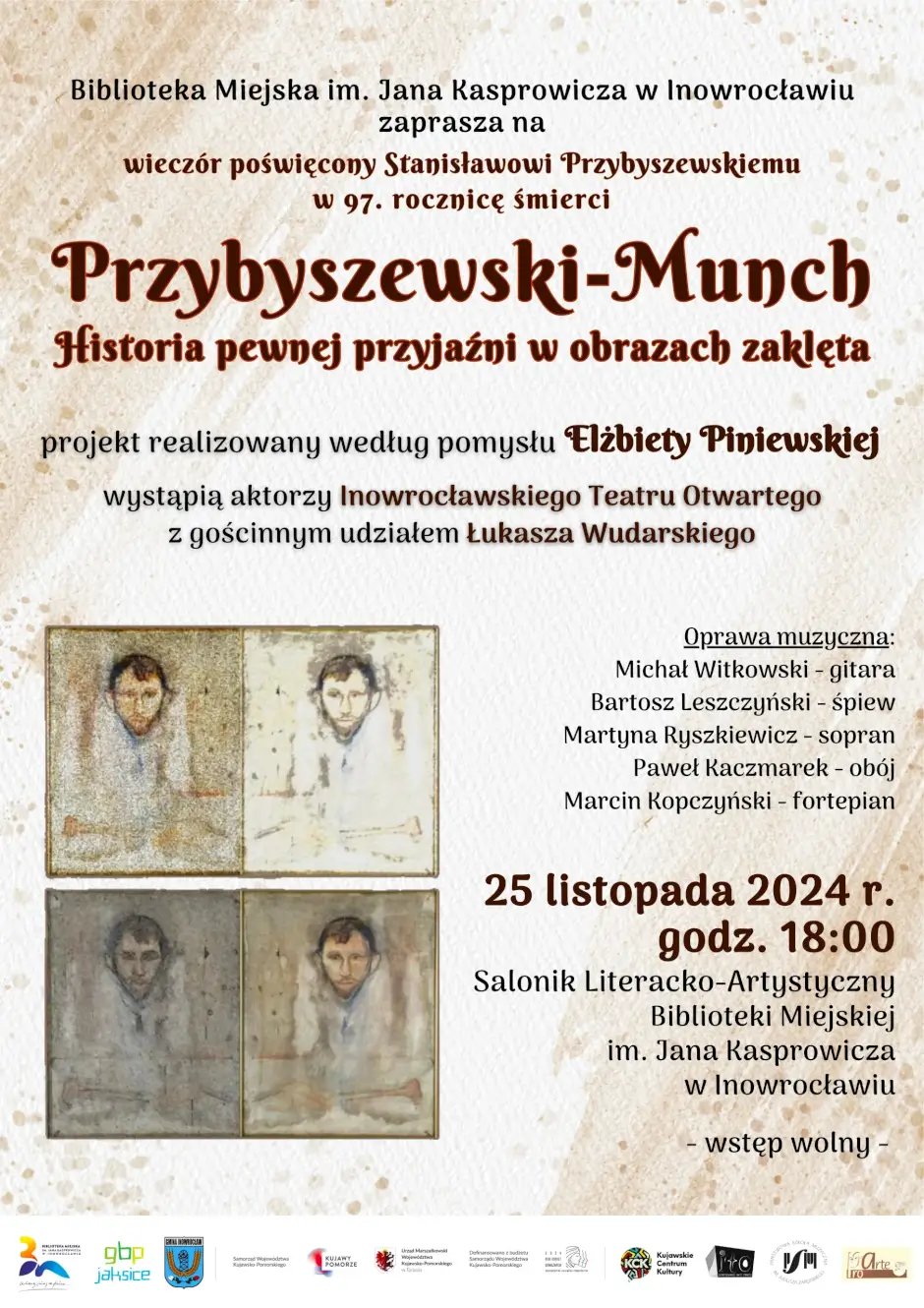 „Przybyszewski i Munch” w inowrocławskiej książnicy