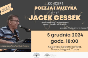 Poezja i muzyka w Książnicy Kopernikańskiej