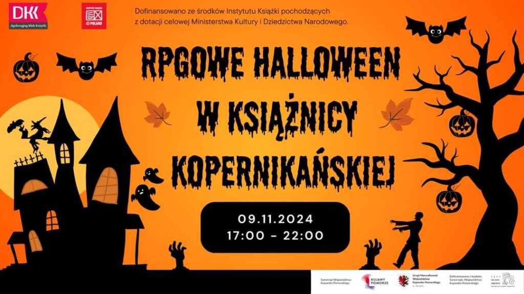 RPGowe Halloween w Książnicy Kopernikańskiej