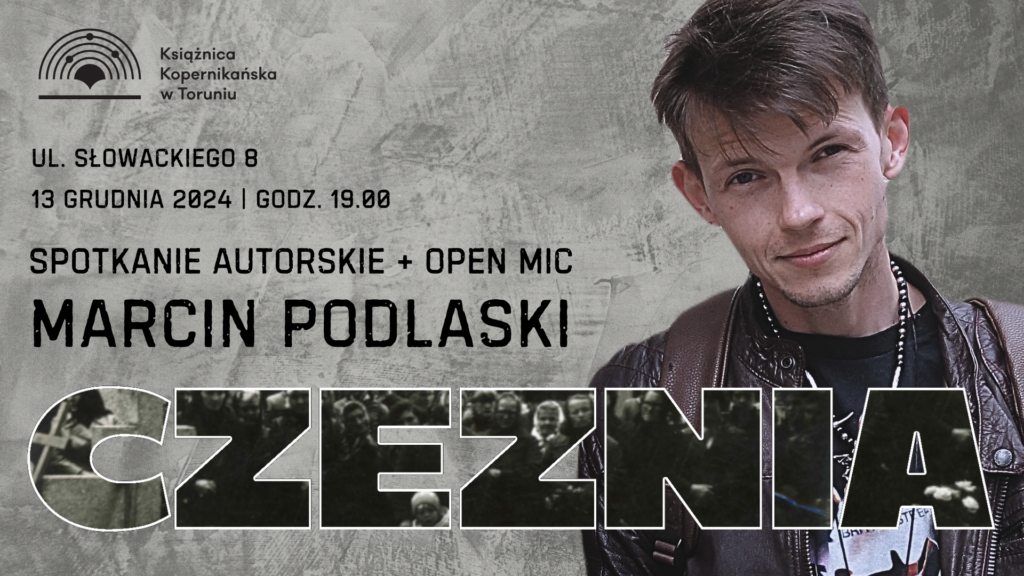 Spotkanie z Marcinem Podlaskim + OpenMic