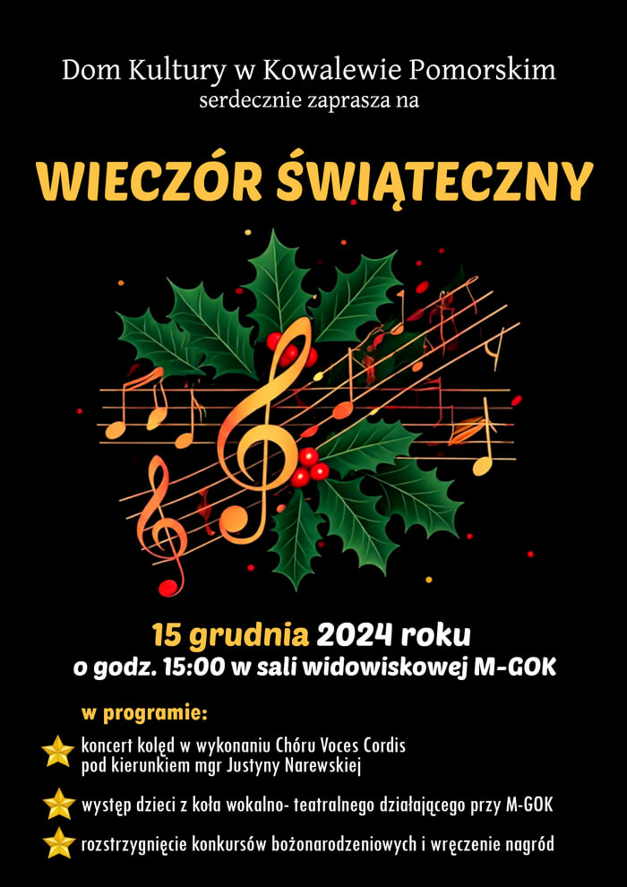 WIECZÓR ŚWIĄTECZNY