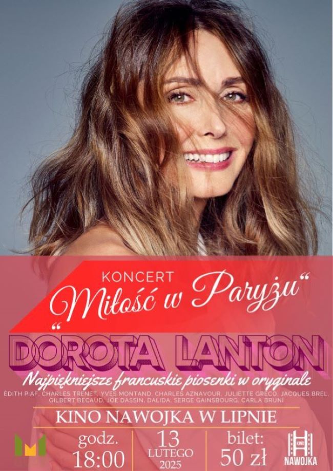 Miłość w Paryżu – koncert Doroty Lanton