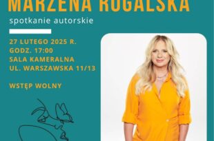 „Czytelnicze oblicze” z Marzeną Rogalską