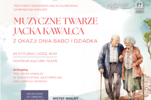 Koncert „Muzyczne Twarze Jacka Kawalca” z okazji Dnia Babci i Dziadka
