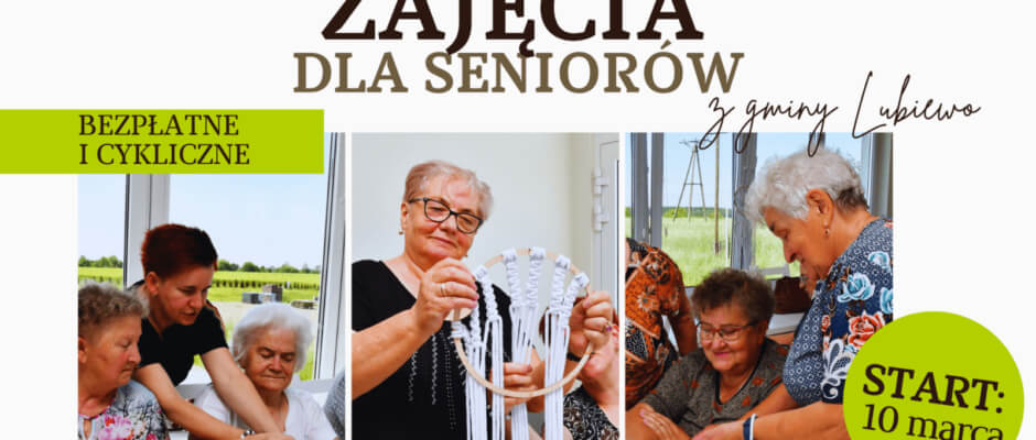 Zajęcia w Klubie Seniora – od 10 marca