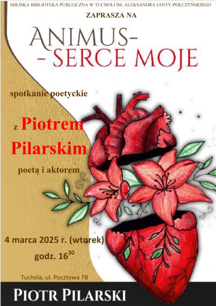 Spotkanie z Piotrem Pilarskim - poetą i aktorem