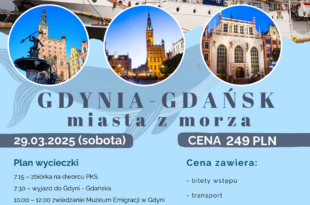 Wycieczka Gdynia - Gdańsk