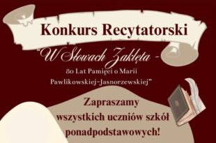 W słowach zaklęta- 80 lat pamięci o Marii Pawlikowskiej- Jasnorzewskiej