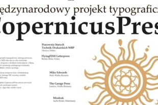 CopernicusPress. Międzynarodowy projekt typograficzny w Domu Mikołaja Kopernika