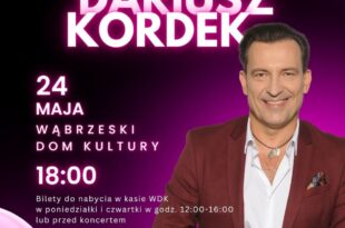 „Muzyczny Stand-up” Dariusza Kordka w Wąbrzeźnie!