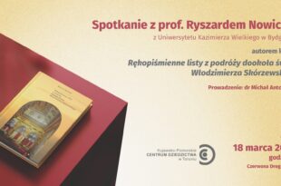 Spotkanie z prof. Ryszardem Nowickim