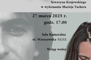 Największe przeboje Seweryna Krajewskiego w wykonaniu Macieja Tachera